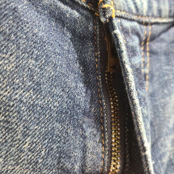 Moussy Vintage Jeans Size 29 Checotah Skinny Raw Hem Distressed Mid Rise - Picture 11 of 16